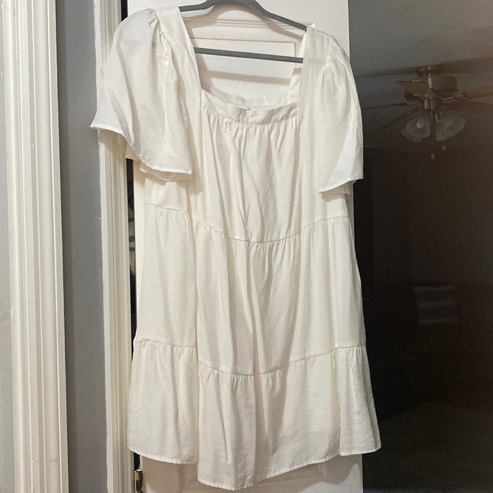 White dress